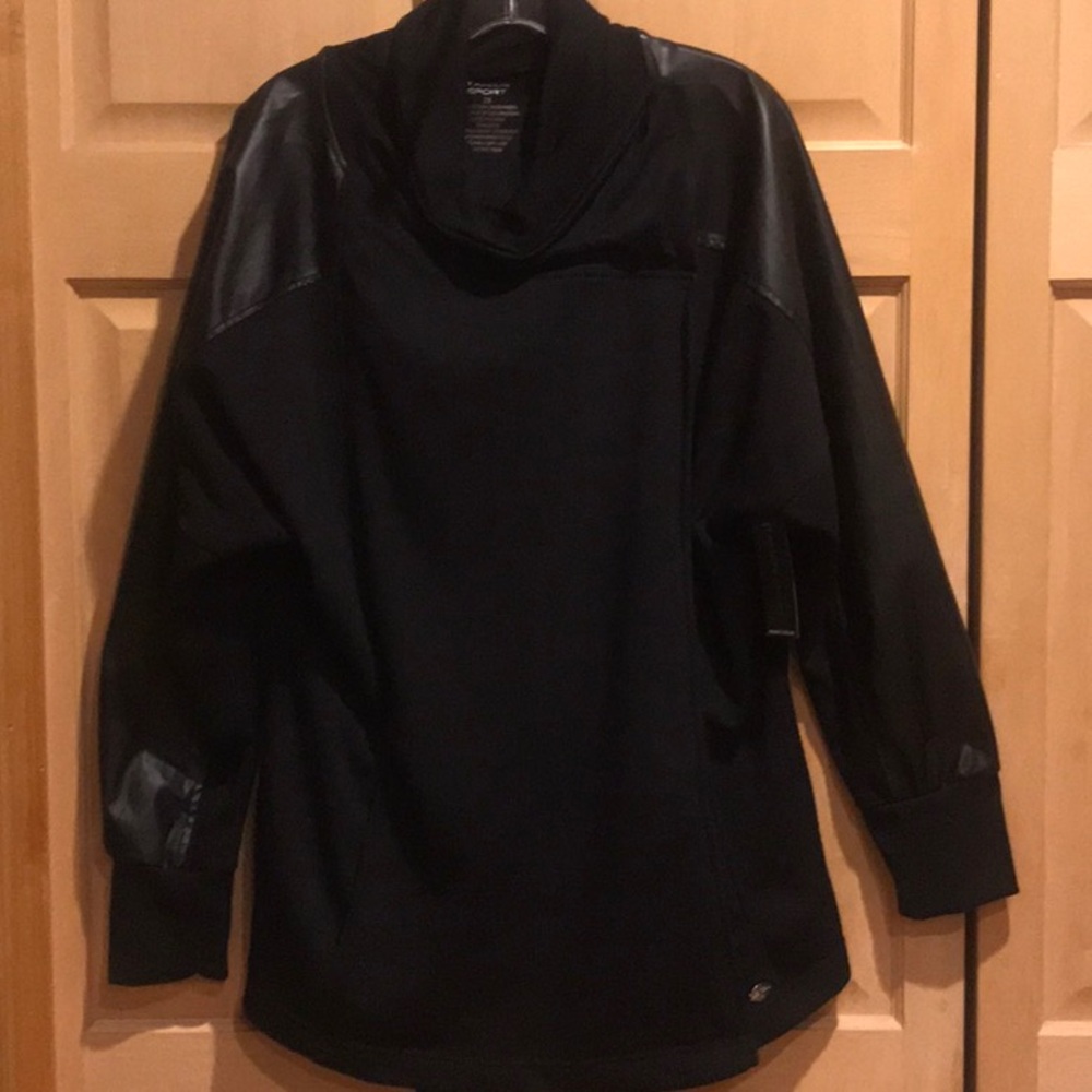 New Tahari Sport Black Top/Jacket